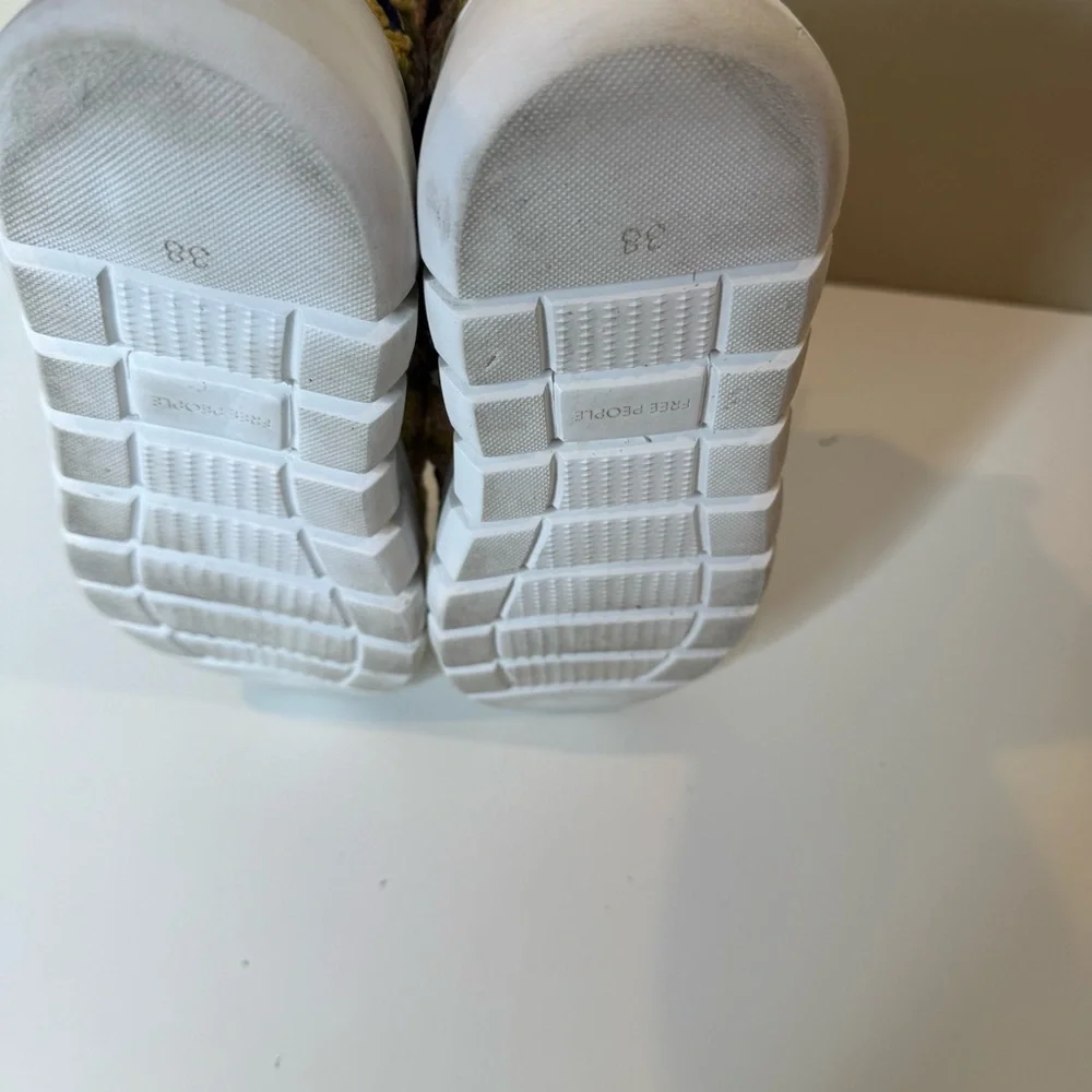 Free People catch me if you can crochet sneakers in multi Size 38